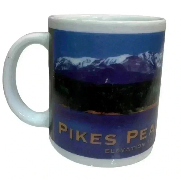 Pikes Peak coffee mug - 10 0z - Picture 3 of 10